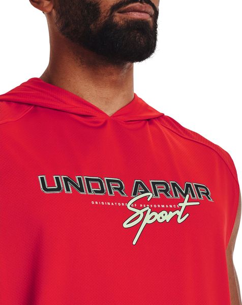 Men's UA Mesh Sport Sleeveless Hoodie