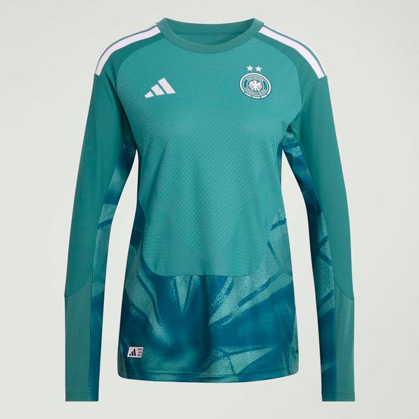 Germany 26 Home Authentic Goalkeeper Long Sleeve Jersey