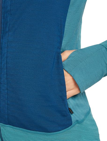 Wom Mer 300 Realfleece Desc Long Sleeve Zip Hoo