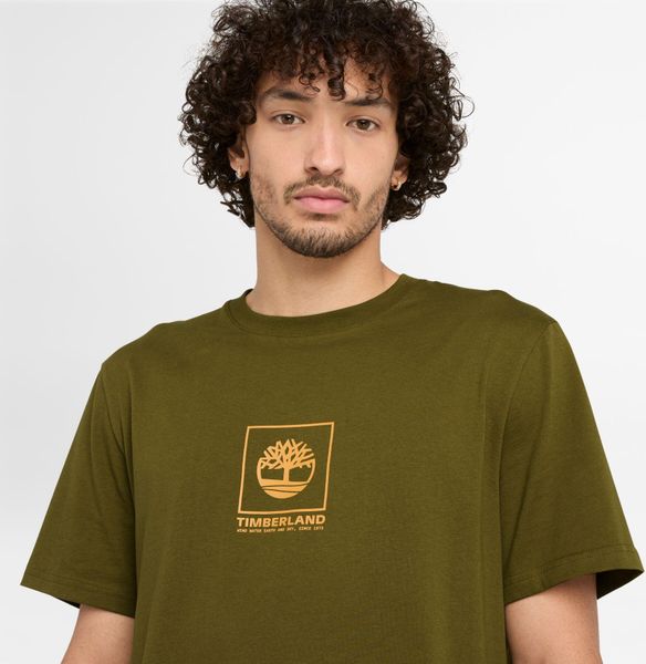 Mens Short Sleeve Stack Camo Tee