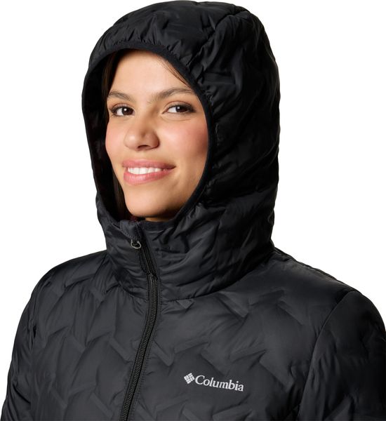 Columbia Delta Ridge Giubbotto Piumino Con Cappuccio Da Donna - Caldo E Impermeabile Per L'Inverno