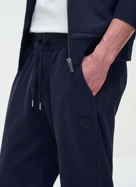 Texturized Interlock Trousers