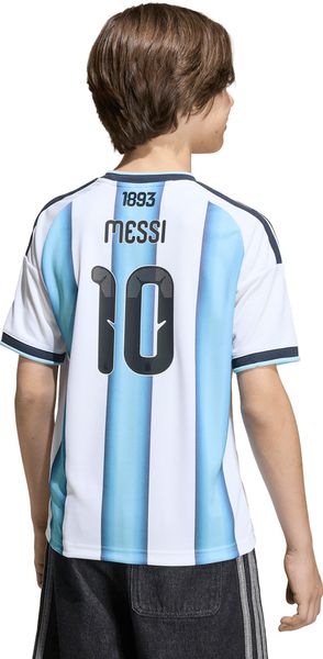 Argentina 26 Home Messi Jersey Kids