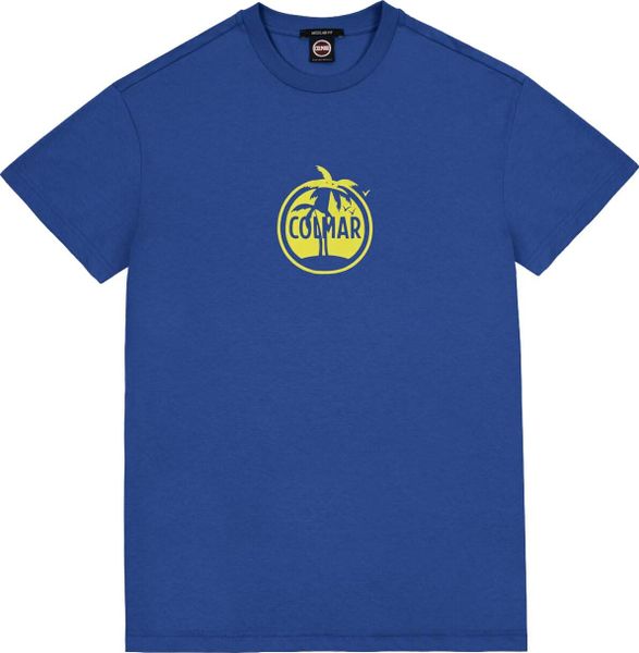 Cotton Jersey T-shirt With Chest Print