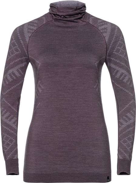 Damen Natural + Kinship Warm Funktionsunterwäsche Langarm-shirt mit Gesichtsmaske