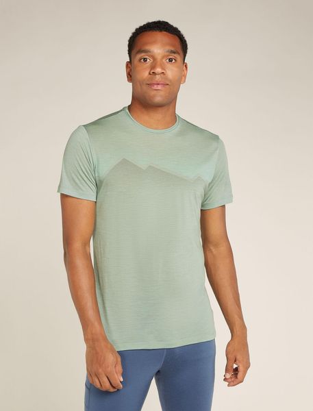 Men Merino Blend 125 Cool-lite Sphere Short Sleeve Tee Radiant Peak