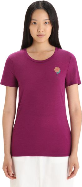 Women Tech Lite II Short Sleeve Tee Springtime Flowers