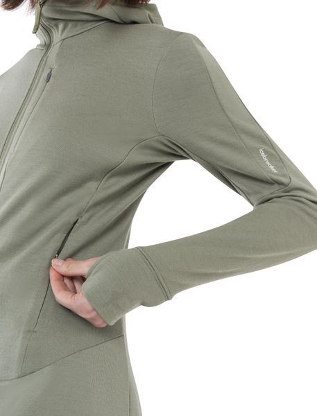 Women Merino 260 Quantum IV Long Sleeve Zip Hoodie