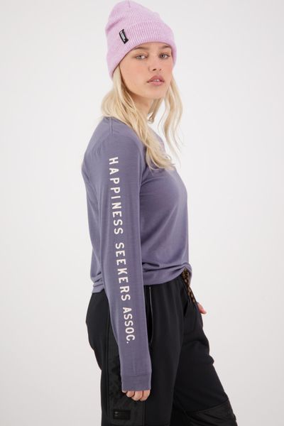 Womens Icon Merino Air-con Relaxed LS