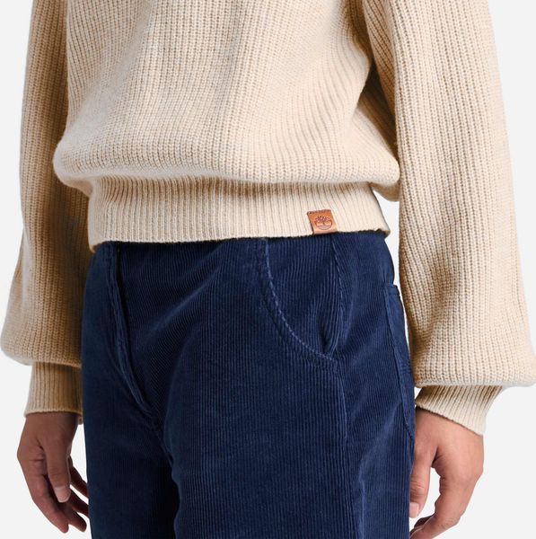 Womens Wool Blend Crew Sweater