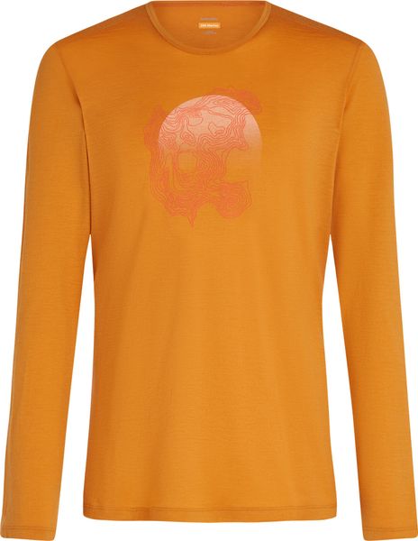 Men Merino 200 Oasis Long Sleeve Crewe Ruapehu Round