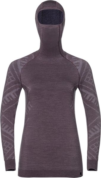 Damen Natural + Kinship Warm Funktionsunterwäsche Langarm-shirt mit Gesichtsmaske