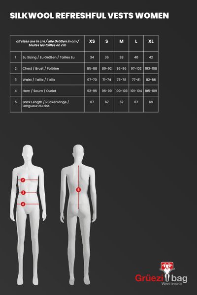 Refreshful Silkwool Vest W