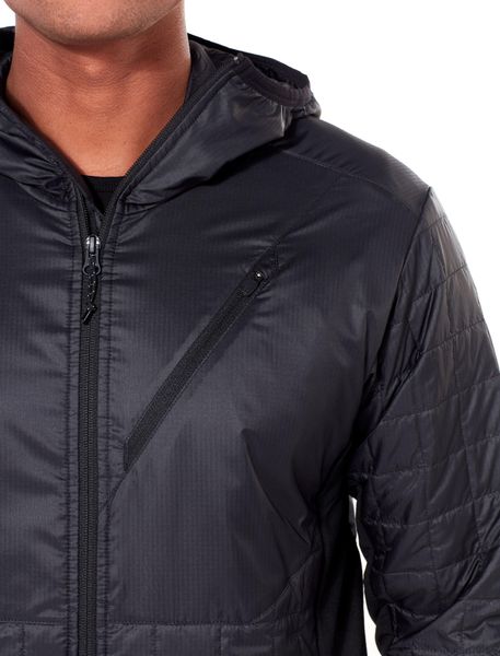 Mens Helix LS Zip Hood