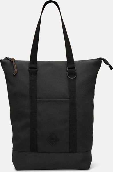 Canvas X Leather Canvas Tote Backpack