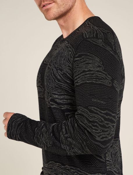 Men Merino 260 Vertex Long Sleeve Crewe Snow Guide