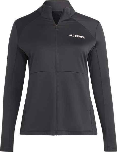 Multi Full Zip Fleece Plus Size