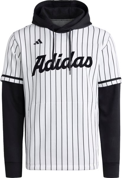 Dugout Pinstripe Youth Hooded Jersey