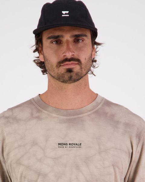 Mens Icon Merino Air-con Tee-shirt Tie Dyed