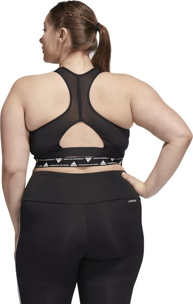 Powerreact Training Medium-support 3-Stripes Bra (plus Size)