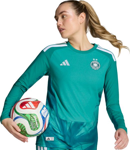 Germany 26 Home Authentic Goalkeeper Long Sleeve Jersey