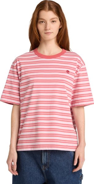 Womens Stripe Short Sleeve Tee