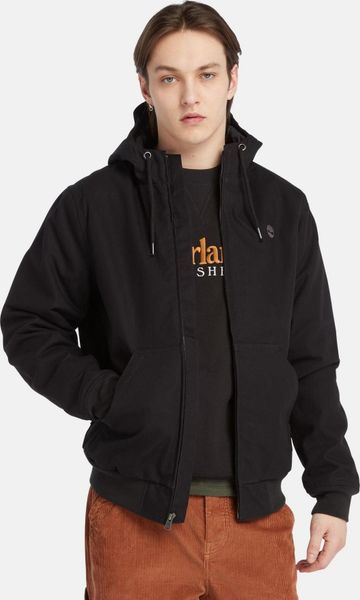 Mens Canvas Bomber Jacket