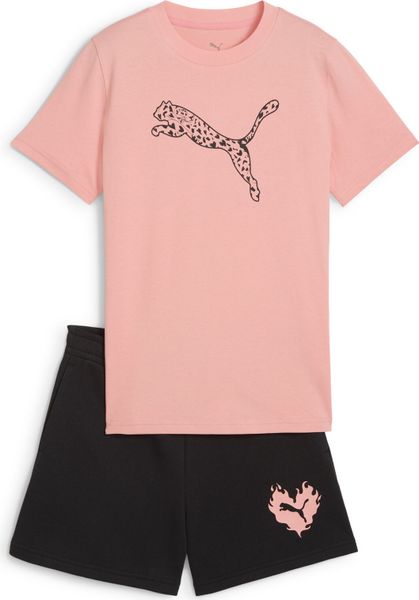 Flaming Love Tee and Shorts Set G