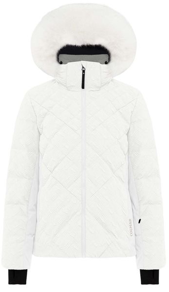 L Down Jacket with Fur