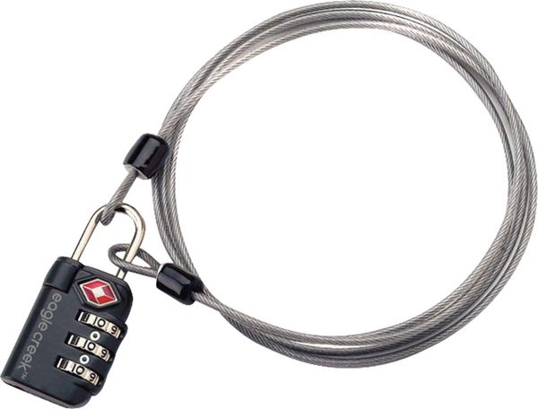 3-Dial TSA Lock & Cable