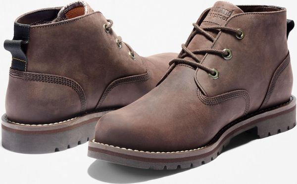 Mens Mid Lace UP Waterproof Chukka Boot