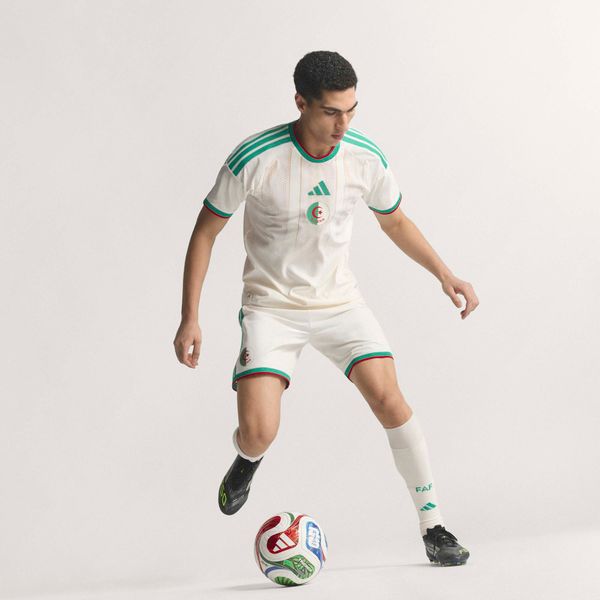 Algeria 26 Home Authentic Jersey Men