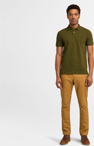 Chest Logo Short Sleeve Polo (slim)
