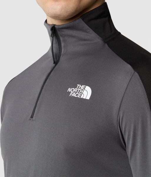 Mens MA 1/4 Zip LS Tee