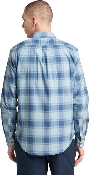 Mens Poplin Check Shirt