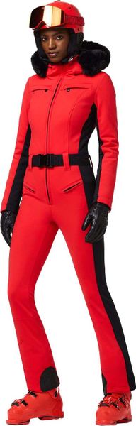 Parry Ski Suit Faux Border