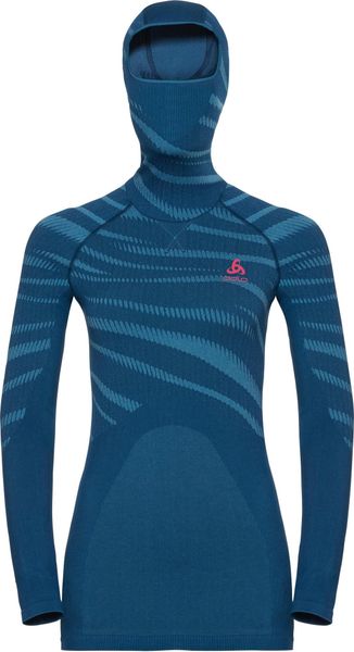 Damen Blackcomb Funktionsunterwäsche Langarm-shirt mit Gesichtsmaske
