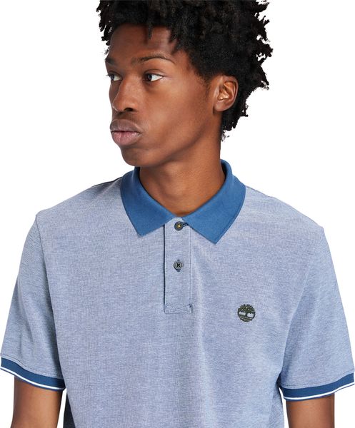 Mens Oxford Short Sleeve Polo