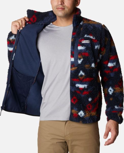 Winter Pass Print Fleece Full Zip