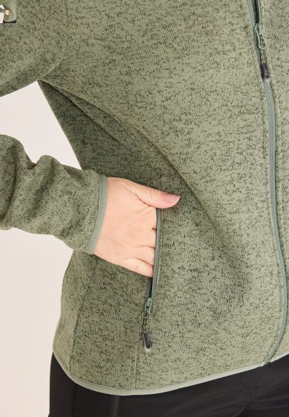 Maleo W Melange Fleece Jacket