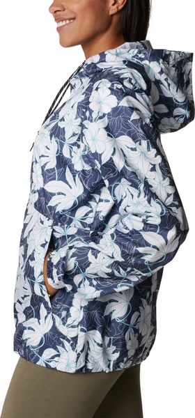 Flash Forward Printed Windbreaker