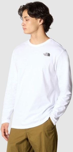 Mens Long Sleeve Red Box Tee