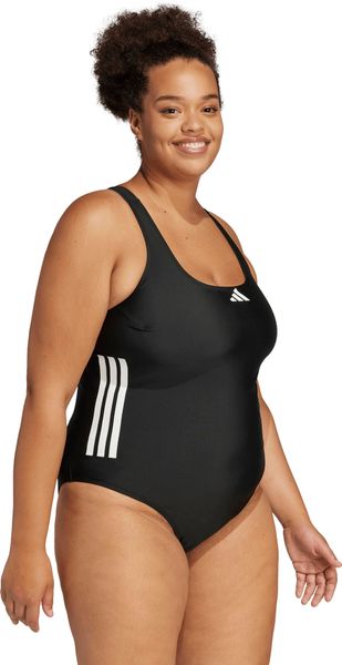3 Stripes C-back Swimsuit (plus Size)