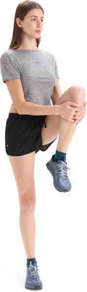 W Zoneknit Short Sleeve Scoop Back Tee