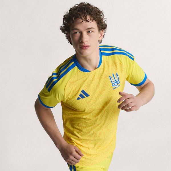 Ukraine 26 Home Authentic Jersey