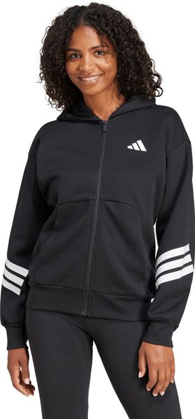 Future Icons Three Stripes Full Zip Hoodie