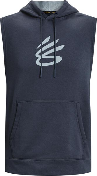 Men's Curry Fleece Sleeveless Hoodie