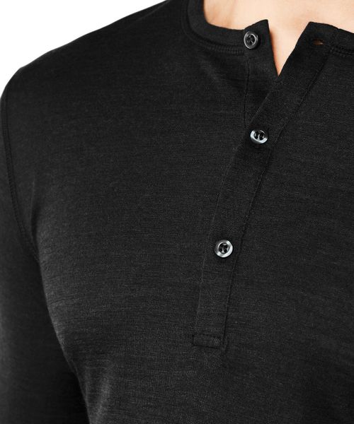 Herren Langarmshirt Silk-wool