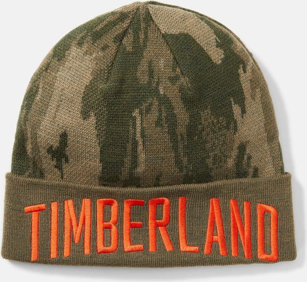 Mens Camo Jacquard Hat
