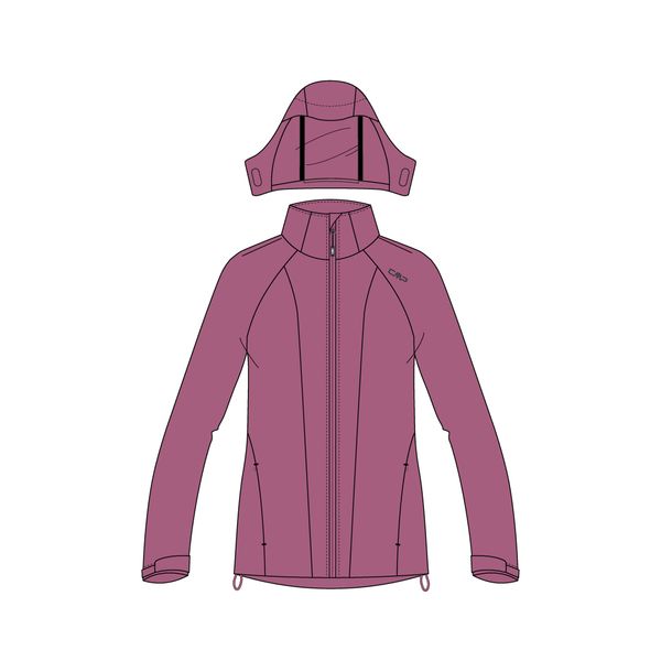 Woman Jacket Zip Hood